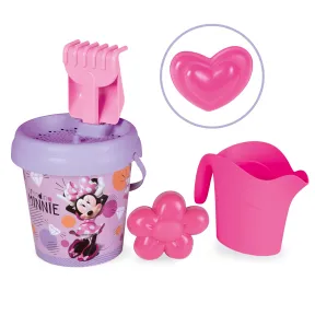 Cubo de Playa Minnie - Set de Juguetes de Playa para Niños