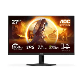 Monitor AOC 27G4ZR Gaming 27", 260 Hz, 1 ms, IPS, Negro