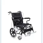 Plegable silla de ruedas para fácil traslado.