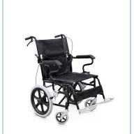 Plegable silla de ruedas para fácil traslado.
