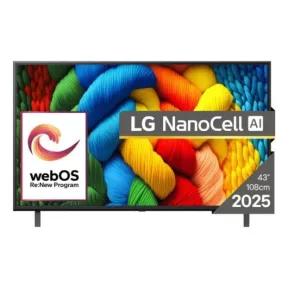 Smart TV 4K UHD LG NanoCell 43" Negro - AI Gen8