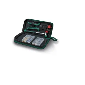 Sacabocados y remachadora Parkside: kit completo