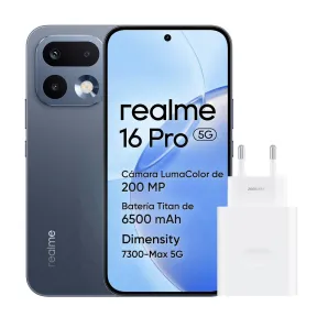 Smartphone realme 16 Pro 5G, 200MP, 8GB+256GB, AMOLED 144Hz
