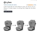 Silla de Coche Cybex Gold para Niños
