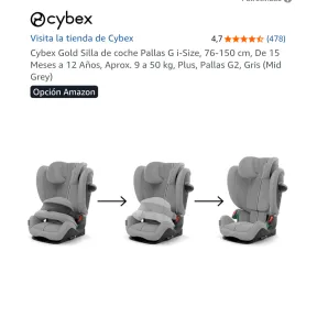 Silla de Coche Cybex Gold para Niños