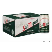 3 Cajas de Cerveza San Miguel Especial Lager, 36 Latas