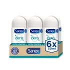 Desodorante Extra Control Sanex Zero% (12 unidades)