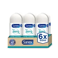 Desodorante Extra Control Sanex Zero% (12 unidades)