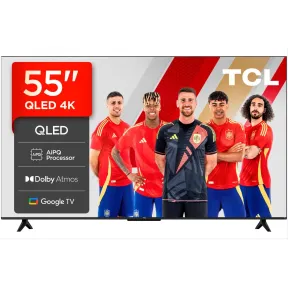 Smart TV TCL 55" Qled 4K UHD con IA y Dolby Atmos
