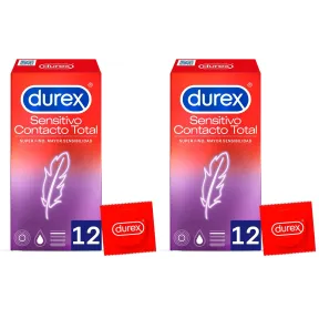 Paquete de 2 Durex Especiales Azules, 12 Unidades