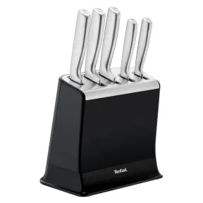 Set de cuchillos Tefal EverSharp con bloque y afilador