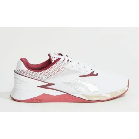 Zapatillas Reebok Nano X3 en blanco y rojo
