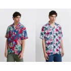 Camisa fresca hawaiana en 2 colores y varias tallas