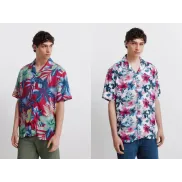 Camisa fresca hawaiana en 2 colores y varias tallas