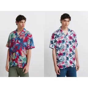 Camisa fresca hawaiana en 2 colores y varias tallas