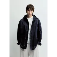 Parka con botones y capucha (Tallas XS a L)