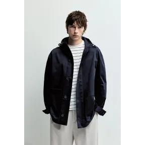 Parka con botones y capucha (Tallas XS a L)