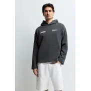 Sudadera con capucha estampada de Lefties