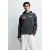 Sudadera con capucha estampada de Lefties