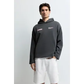 Sudadera con capucha estampada de Lefties