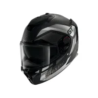 CASCO SPARTAN GT PRO CARBON Matte Silver Chrome Ritmo