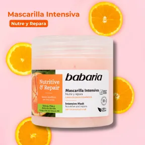 Mascarilla Intensiva para Pelo BABARÍA - 2 Botes 400ml