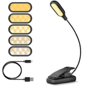 Luz de lectura LED, 14 luces y 4 niveles de brillo