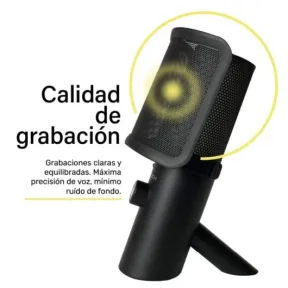 Micrófono Condensador Negro Owlotech X3