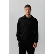 Sudadera interlock con cremallera (XS a 2XL)