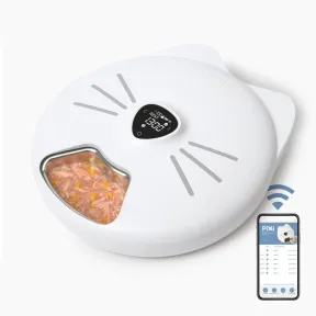 Comedero Catit PIXI para Gatos con Bandeja de Acero Inoxidable