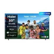 Televisor 4K Haier 50” con Google TV y Dolby Audio