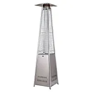 Estufa pirámide exterior Fulmo de inox (13 kW, 227 cm)