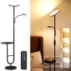 Lámpara Moderna LED Regulable con Mesa y Mando, 36W+7W