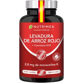 Coenzima Q10 15 mg + Levadura de Arroz Rojo