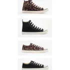 Zapatillas altas y bajas: animal print o negras