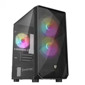 Torre MicroATX Nfortec Dys ARGB con Cristal Templado