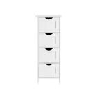 Armario de baño VASAGLE 30x82x30 cm, práctico y elegante