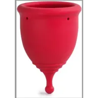 Copa Menstrual Mia Cup Grande en Silicona Médica (Rojo)