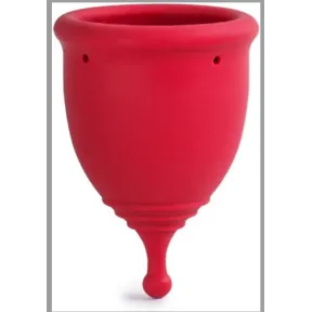 Copa Menstrual Mia Cup Grande en Silicona Médica (Rojo)