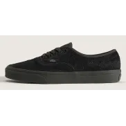 Zapatillas Vans Authentic negras efecto pelo de potro.