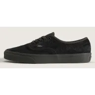 Zapatillas Vans Authentic negras efecto pelo de potro.