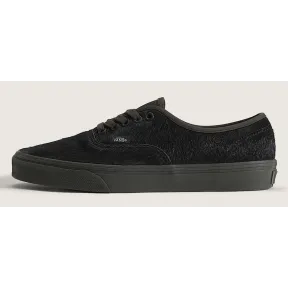 Zapatillas Vans Authentic negras efecto pelo de potro.