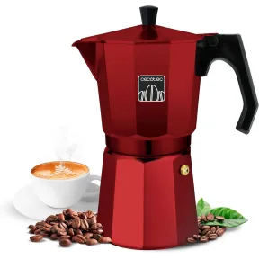 Cafetera Italiana Cecotec Mokclassic 600 Red - 6 Tazas