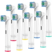 Recambios Cepillos 8 Piezas para Braun Oral B Pro Series