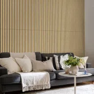 Palillería acústica para pared | 240x60x1,8cm, varios colores