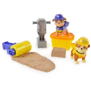 Pack de Figuras Rubble, Accesorios y Arena Mágica Kinetic Sand