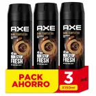 Pack 3 desodorantes Axe Dark Temptation a solo 7,85€