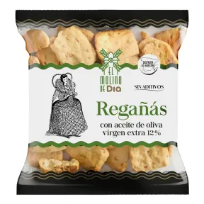 Regañás con ajonjolí y aceite de oliva virgen extra 150 g