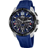 Reloj de cuarzo Lotus Vortex con correa de caucho 45,3 mm