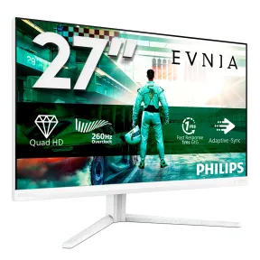 Monitor PHILIPS Evnia 27" QHD 260Hz con G-Sync y HDR10